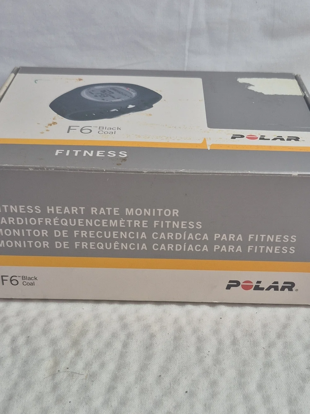 Polar F6 Black Heart Rate Monitor Wrist Unit w/ Chest Strap, Manual Set of 4